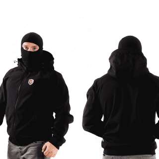 Softshell jacket “Anonymous” black-4