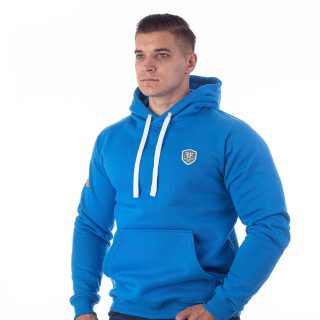 Sky blue "logo" hoodie