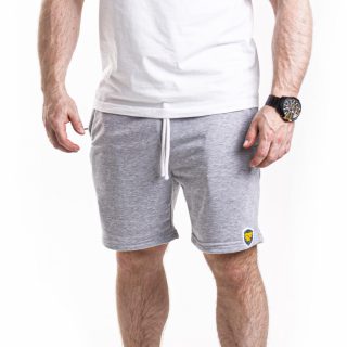 Gray cotton shorts